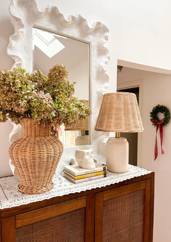 neutral halloween decor