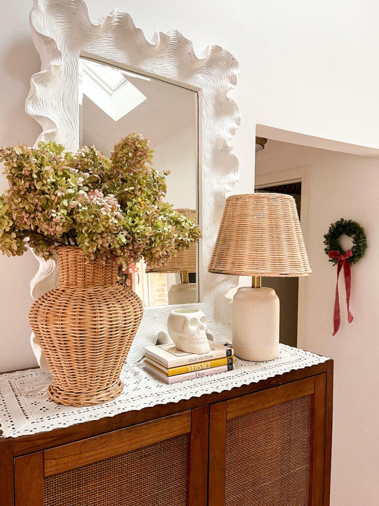 neutral halloween decor