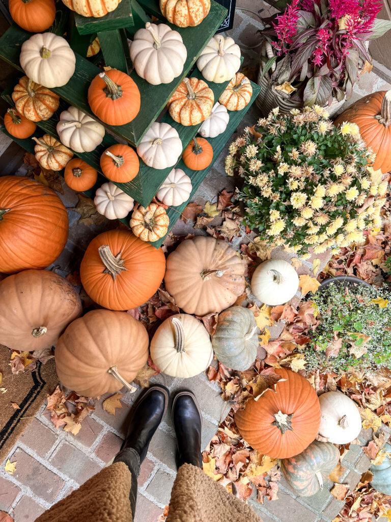 fall front porch