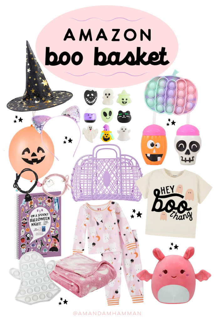 boo basket ideas from amazon