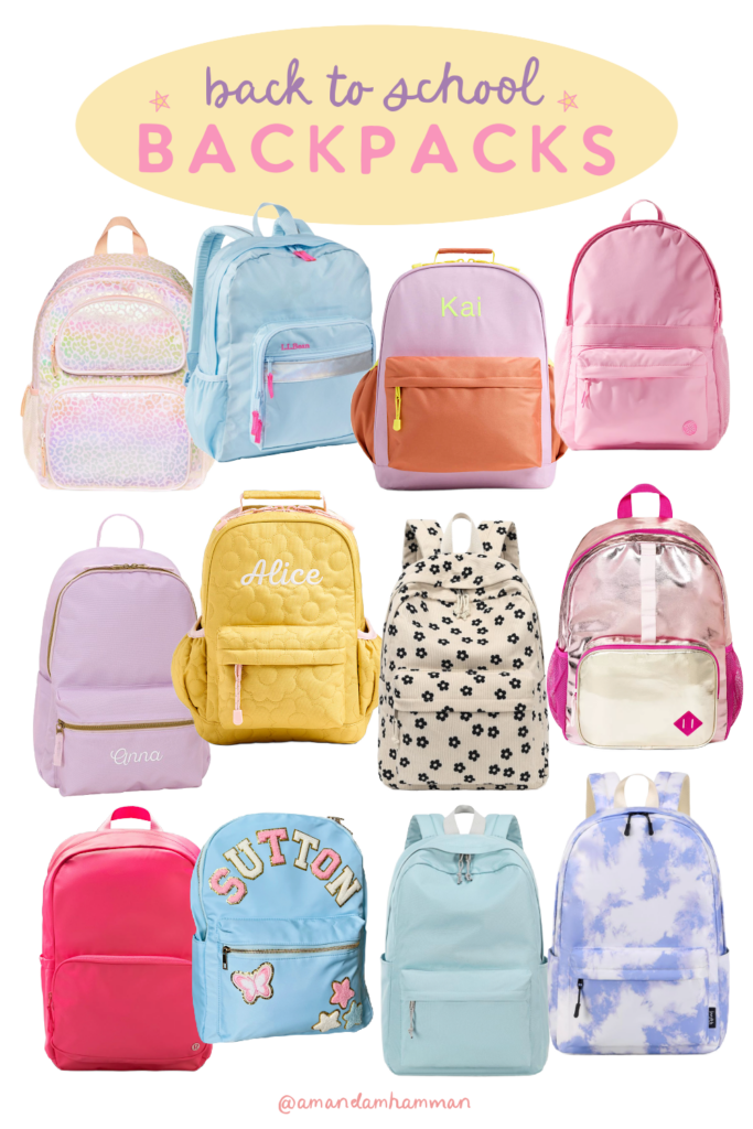 Back to school bookbags hotsell