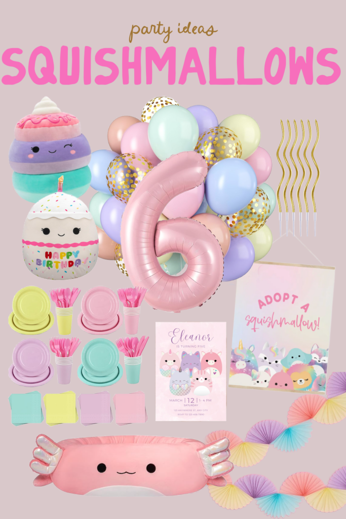 squishmallows birthday party