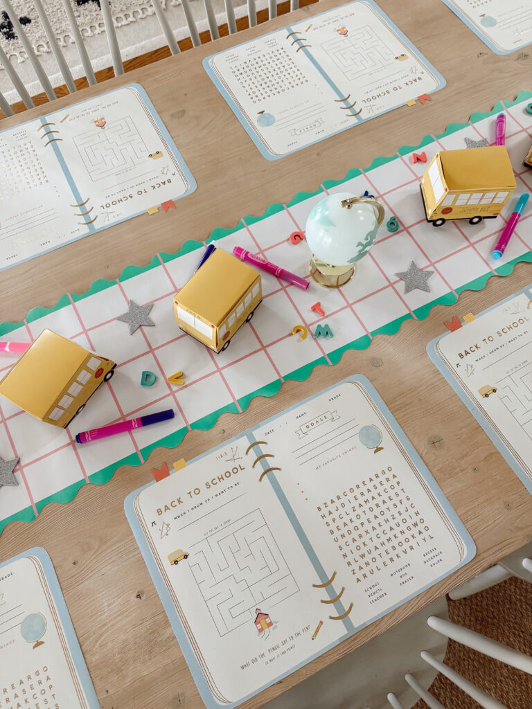 back to school party ideas