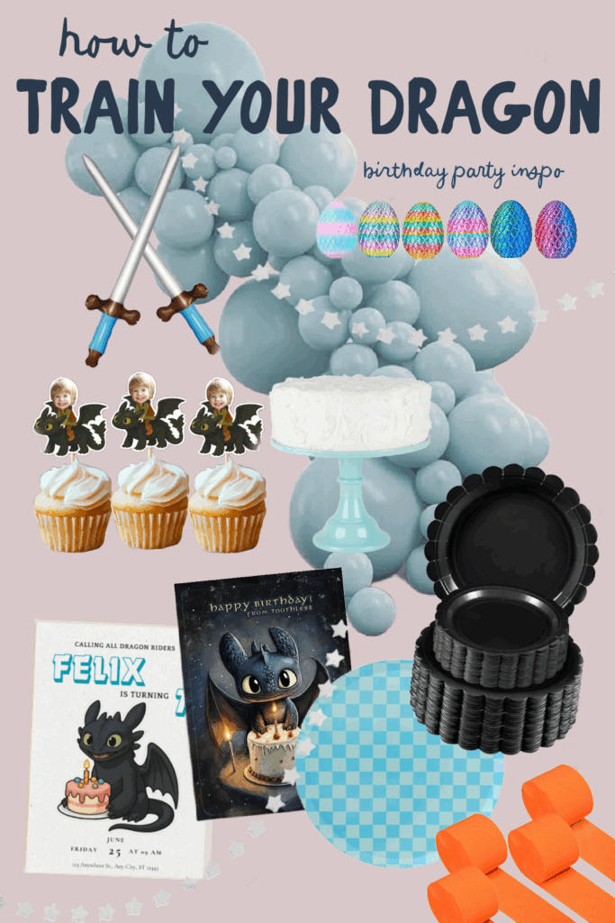 how to train your dragon birthday party