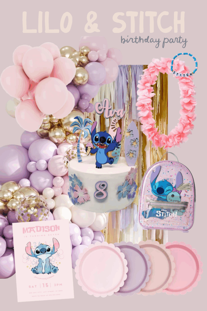 stitch birthday party