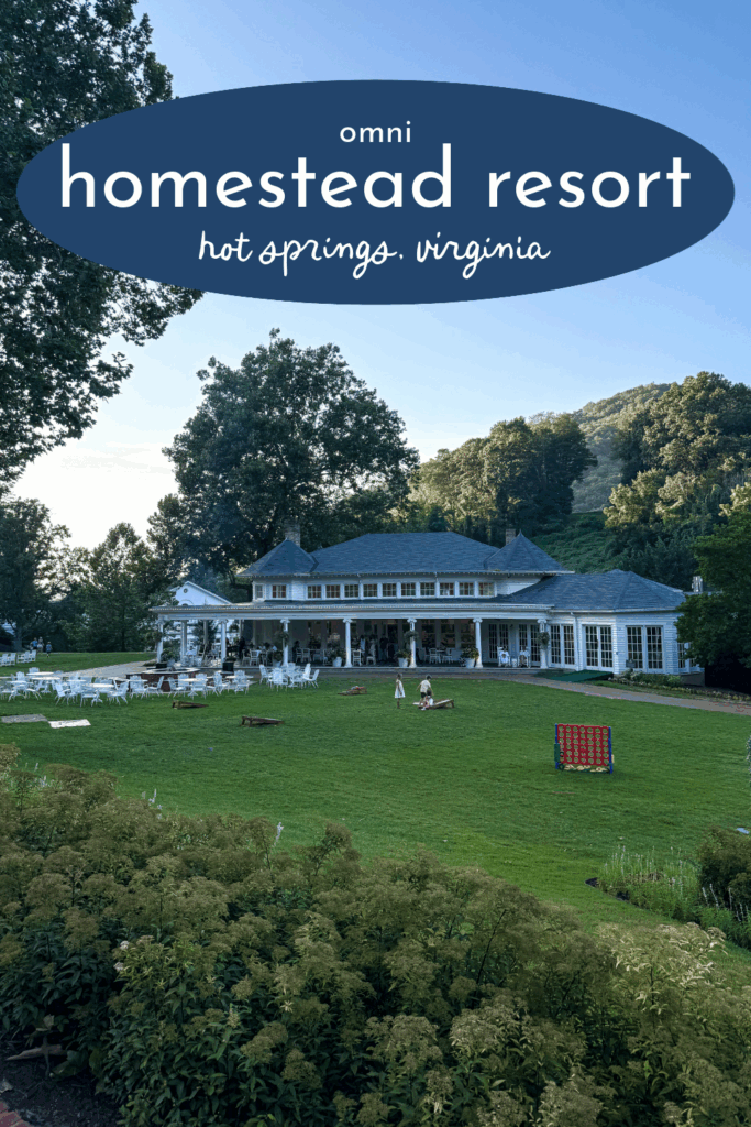 Omni Homestead family vacation