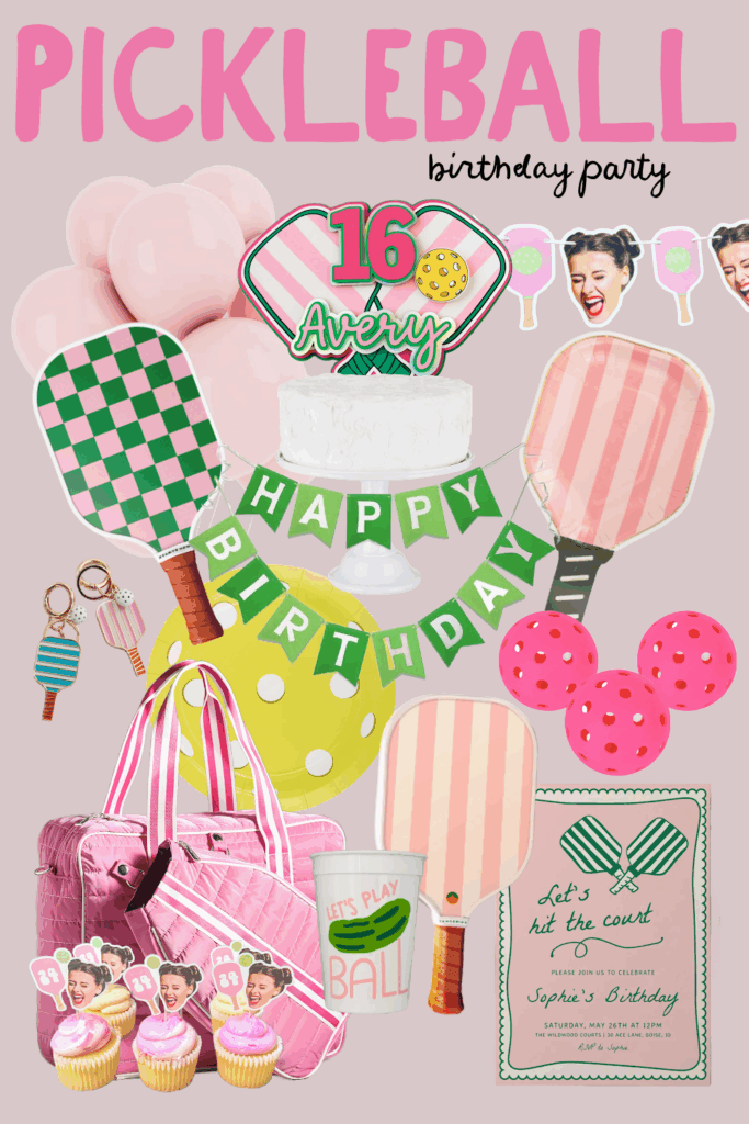 pickleball birthday party ideas