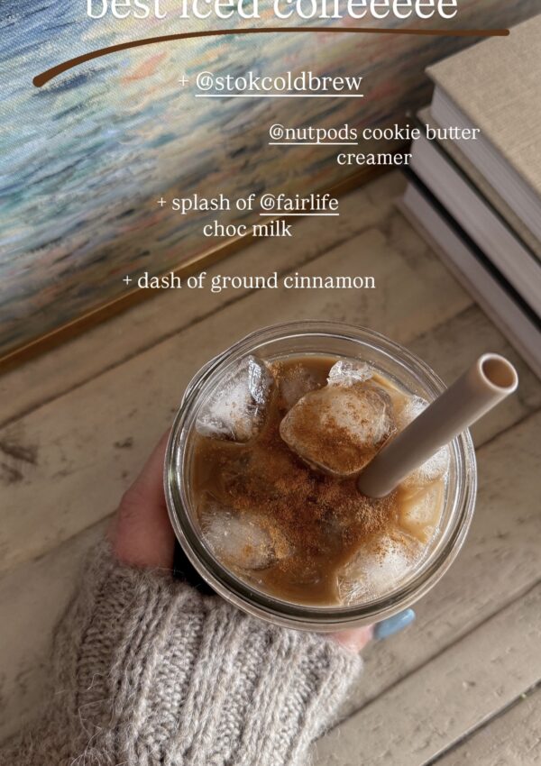 fave at-home iced coffee