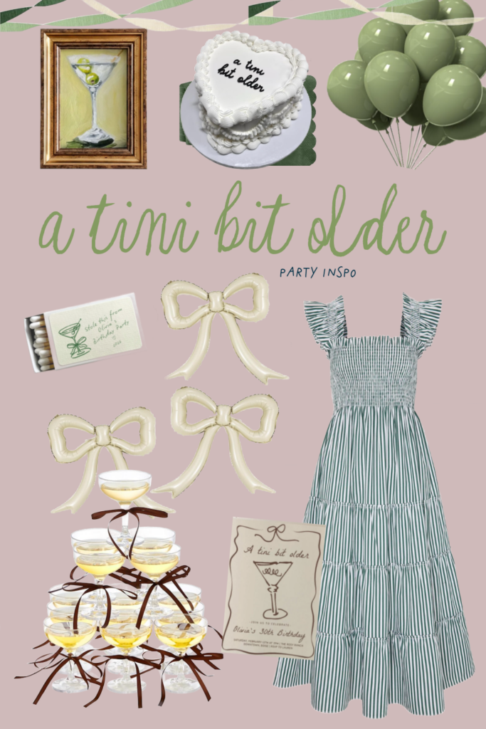 a tini bit older party