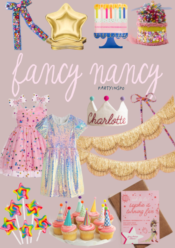 fancy nancy party ideas